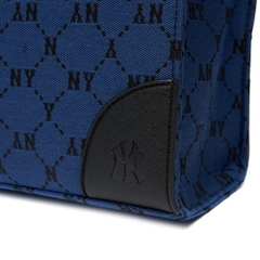 Túi MLB Mono Diamond Jacquard Tote Bag New York Yankees D.Blue