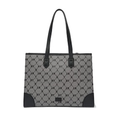 Túi MLB Mono Diamond Jacquard Tote Bag New York Yankees Grey