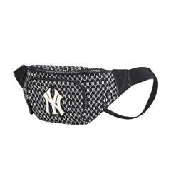 Túi MLB Monogram Hip Sack New York Yankees Black 2021