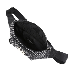 Túi MLB Monogram Hip Sack New York Yankees Black 2021