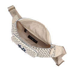 Túi MLB Monogram Hip Sack New York Yankees Ivory 2021