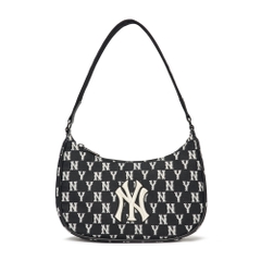 Túi MLB Monogram Hobo Bag New York Yankees Black