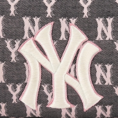 Túi MLB Monogram Jacquard Hip Sack New York Yankees Black 2021