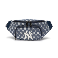Túi MLB Monogram Jacquard Hip Sack New York Yankees Navy
