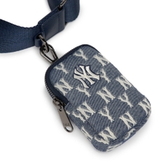 Túi MLB Monogram Jacquard Hip Sack New York Yankees Navy