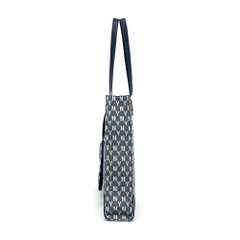 Túi MLB Monogram Jacquard Tote Bag New York Yankees Navy
