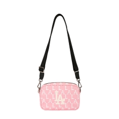 Túi MLB Monogram Mini Crossbody New York Yankees Pink