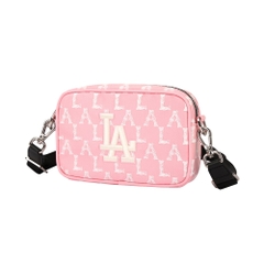 Túi MLB Monogram Mini Crossbody New York Yankees Pink