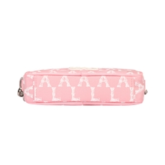 Túi MLB Monogram Mini Crossbody New York Yankees Pink