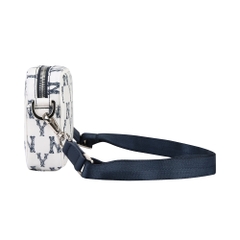 Túi MLB Monogram Mini Crossbody New York Yankees White