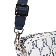 Túi MLB Monogram Mini Crossbody New York Yankees White