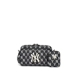 Túi MLB Korea Monogram Mini Crossbody New York Yankees Black