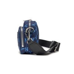 Túi MLB Korea Monogram Mini Crossbody New York Yankees L.Navy