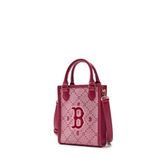 Túi MLB Korea [KIDS] Diamond Monogram Phone Pouch Boston Red Sox D.Peach