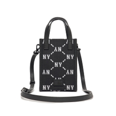 Túi MLB Monogram Phone Pouch New York Yankees Black