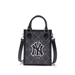 Túi MLB Korea [KIDS] Diamond Monogram Phone Pouch New York Yankees Black