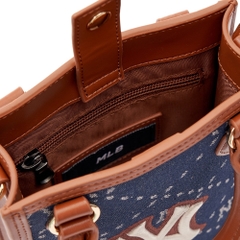 Túi MLB Korea [KIDS] Diamond Monogram Phone Pouch New York Yankees Navy