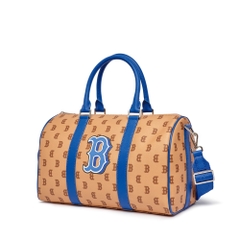 Túi MLB Monotive Coated Canvas Boston Bag M Boston Red Sox Sand