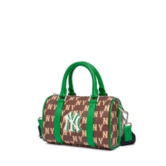 Túi MLB Monotive Coated Canvas Boston Bag S New York Yankees D.Brown