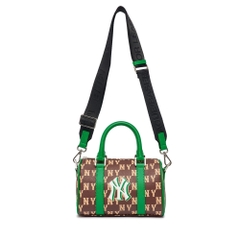 Túi MLB Monotive Coated Canvas Boston Bag S New York Yankees D.Brown