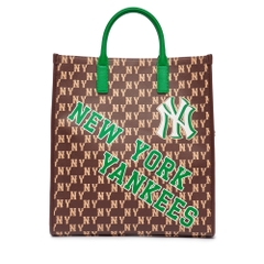 Túi MLB Monotive Coated Canvas Vertical Tote Bag New York Yankees D.Brown