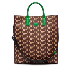 Túi MLB Monotive Coated Canvas Vertical Tote Bag New York Yankees D.Brown