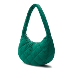 Túi MLB Korea Quilted Hobo Bag Medium LA Dodgers L.Green