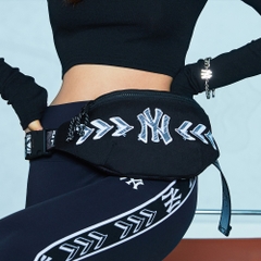 Túi MLB Seamball Hip Sack New York Yankees Black