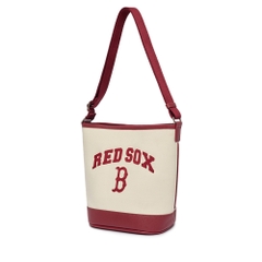 Túi MLB Varsity Basic Canvas Bucket Bag Boston Red Sox D.Cream