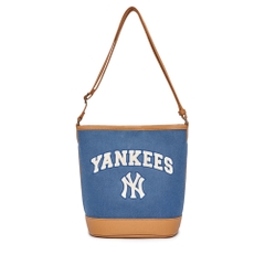 Túi MLB Varsity Basic Canvas Bucket Bag New York Yankees Indigo