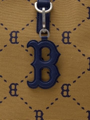 Túi MLB Korea Dia Mono Jacquard Large Tote Bag Boston Red Sox Beige