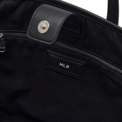 Túi MLB Korea Diamond Monogram Jacquard Tote Bag New York Yankees Black