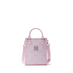 Túi MLB Korea [KIDS] Diamond Monogram Mini Tote Bag New York Yankees Pink
