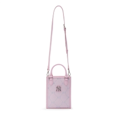 Túi MLB Korea [KIDS] Diamond Monogram Mini Tote Bag New York Yankees Pink