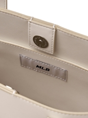 Túi MLB Korea Basic PU Window Tote Boston Red Sox Cream