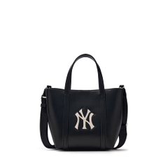 Túi MLB Korea Basic PU Window Tote New York Yankees Black