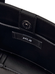 Túi MLB Korea Basic PU Window Tote New York Yankees Black