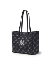 Túi MLB Dia Mono Jacquard Tote Bag New York Yankees Black