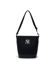 Túi MLB Korea Varsity Jacquard Bucket Bag New York Yankees Black