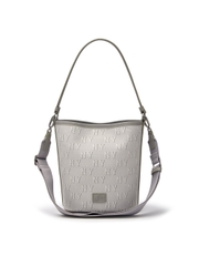 Túi MLB Korea Classic Mono Jacquard Bucket Bag New York Yankees Grey