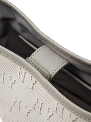 Túi MLB Korea Classic Mono Jacquard Bucket Bag New York Yankees Grey