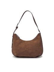 Túi MLB Basic Palette Hobo Bag Boston Red Sox Brown [Karina PICK]
