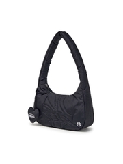 Túi MLB Basic Sporty Stitch Hobo Bag New York Yankees Black