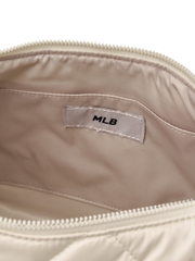 Túi MLB Korea Curve Padded Hobo Bag Boston Red Sox Cream