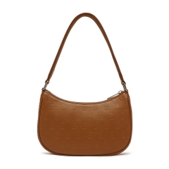 Túi MLB Korea Monogram Embo Hobo Bag Boston Red Sox Brown