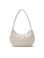 Túi MLB Korea Classic Mono New Embo Hobo Bag Boston Red Sox Cream