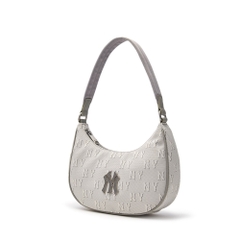Túi MLB Korea Classic Mono Jacquard Hobo Bag New York Yankees Grey