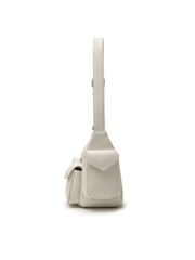 Túi MLB Korea Multi Pocket Cargo Bag New York Yankees Cream