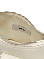 Túi MLB Korea Multi Pocket Cargo Bag New York Yankees Cream