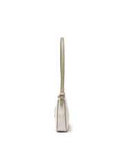 Túi MLB Dia Mono Jacquard Mini Hobo Bag New York Yankees Cream